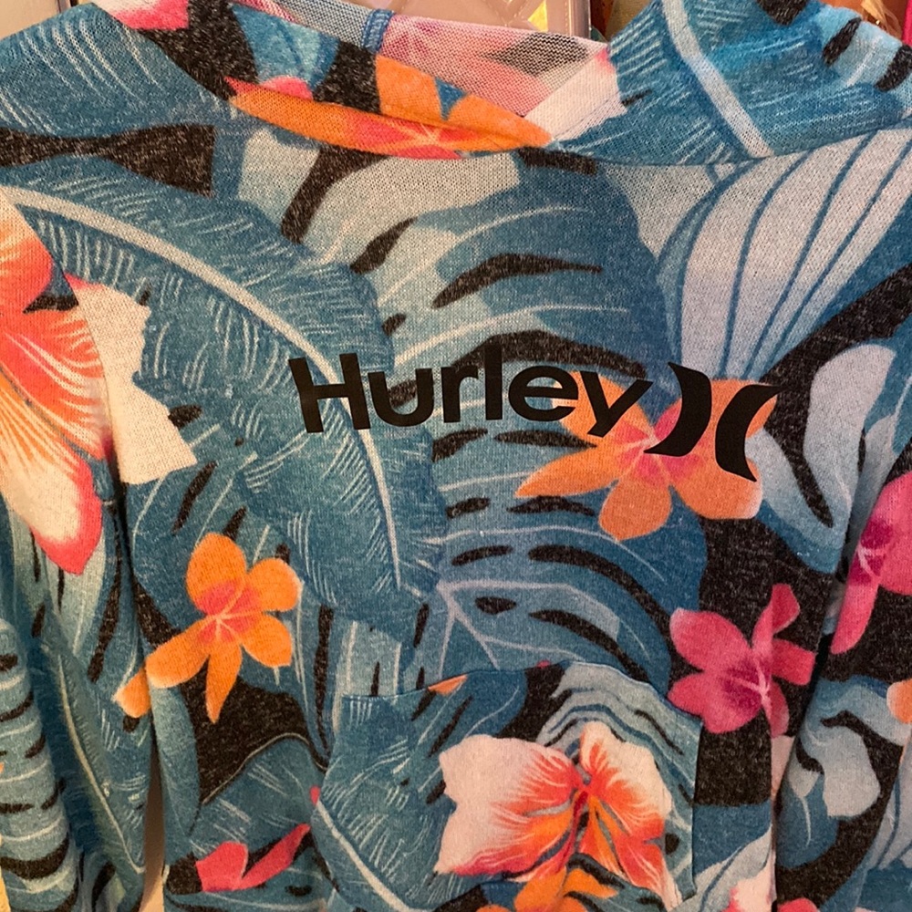 Hurley hoodie. Girls size Large.